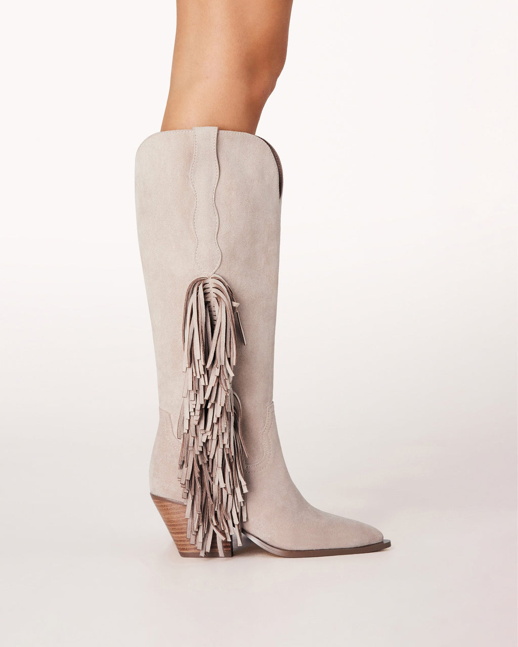 ARDIE - LIGHT BEIGE SUEDE