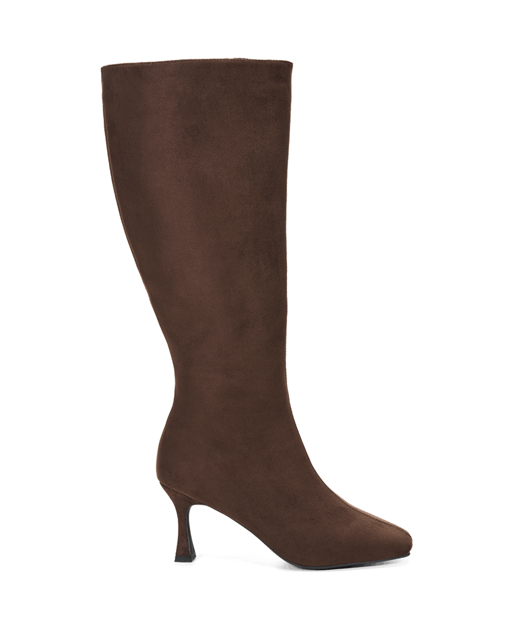 CORBIN EXTENDED CURVE - DARK CACAO SUEDE