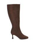 CORBIN EXTENDED CURVE - DARK CACAO SUEDE