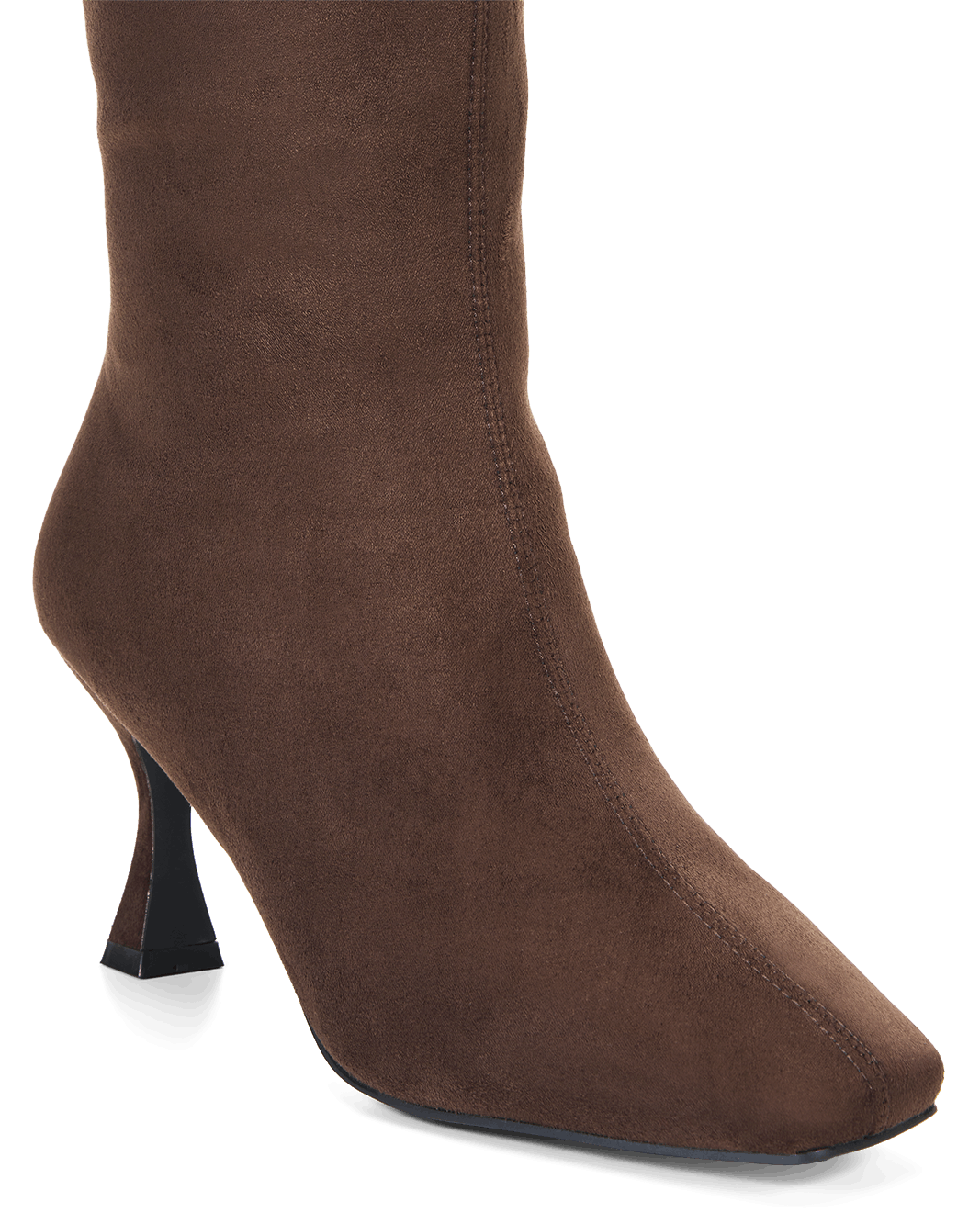 CORBIN CURVE - DARK CACAO SUEDE