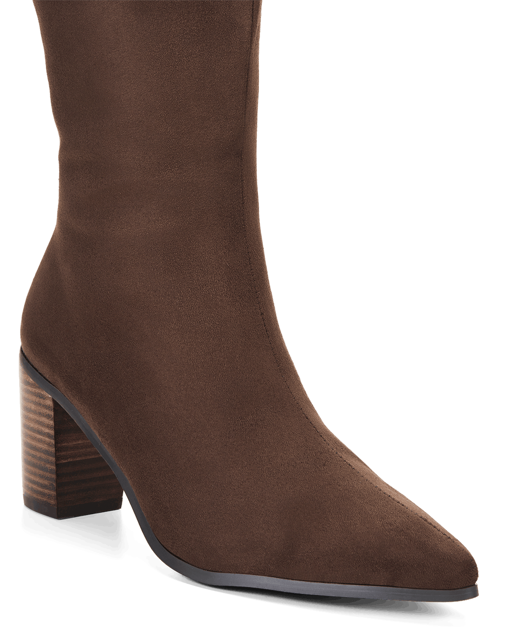 DESTINY CURVE - DARK CACAO SUEDE