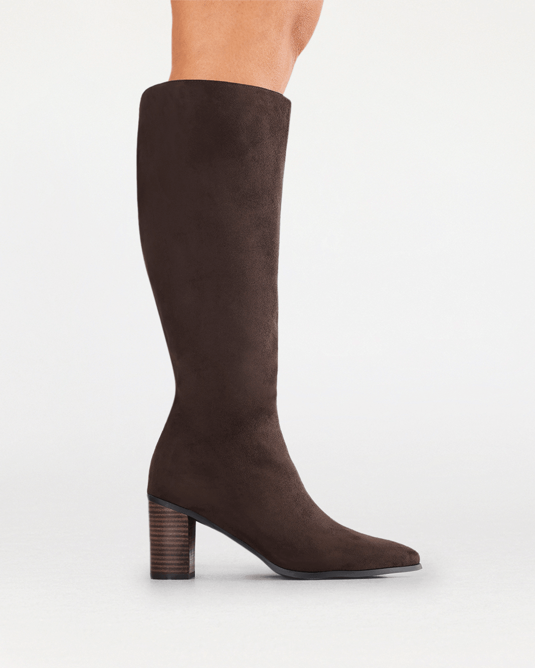 DESTINY CURVE - DARK CACAO SUEDE