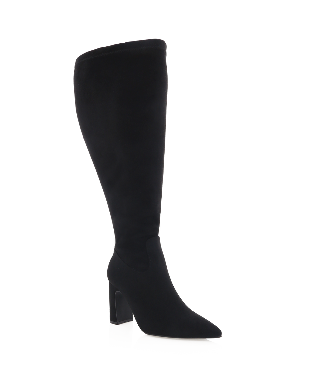 FREDDY EXTENDED CURVE - BLACK SUEDE