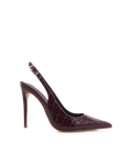 GIOVINA - DARK CHERRY PATENT CROC