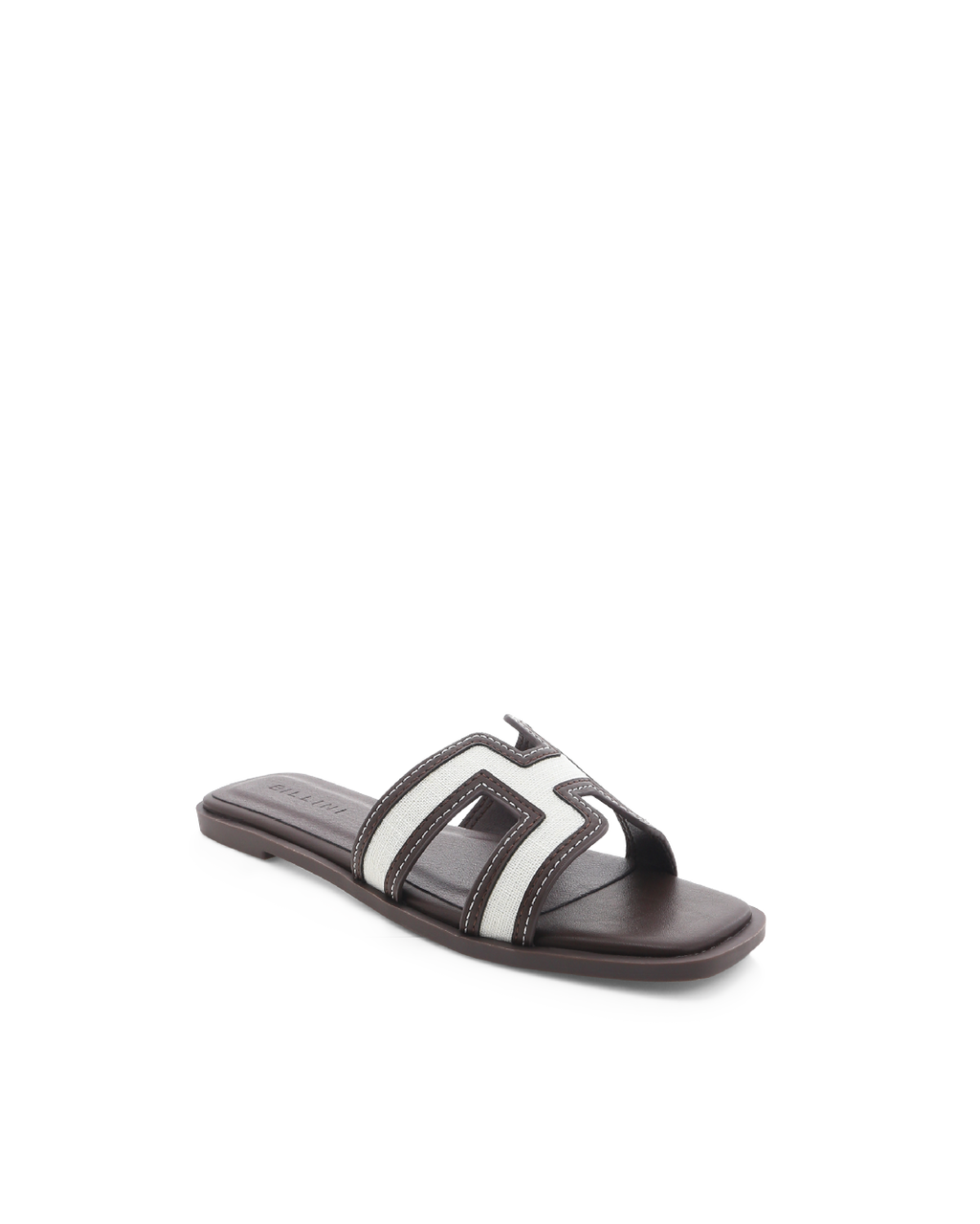 GORDY - NATURAL LINEN-CHOCOLATE