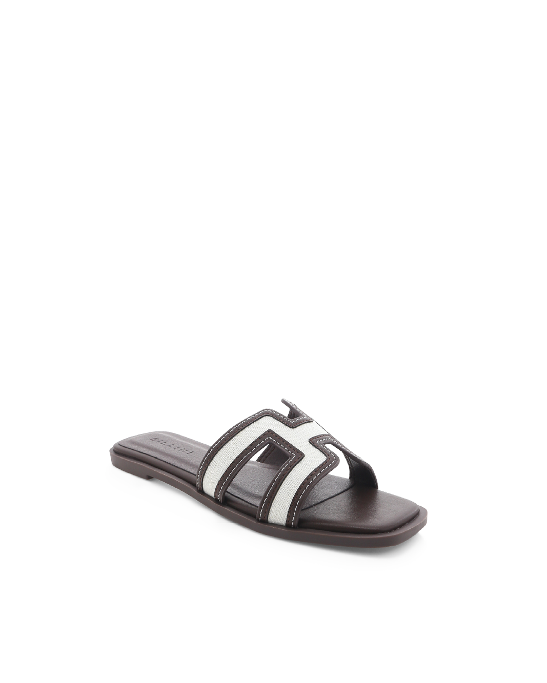 GORDY - NATURAL LINEN-CHOCOLATE