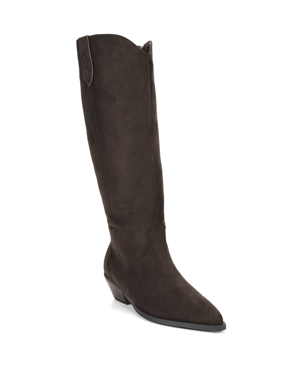 HELIX EXTENDED CURVE - DARK CACAO SUEDE