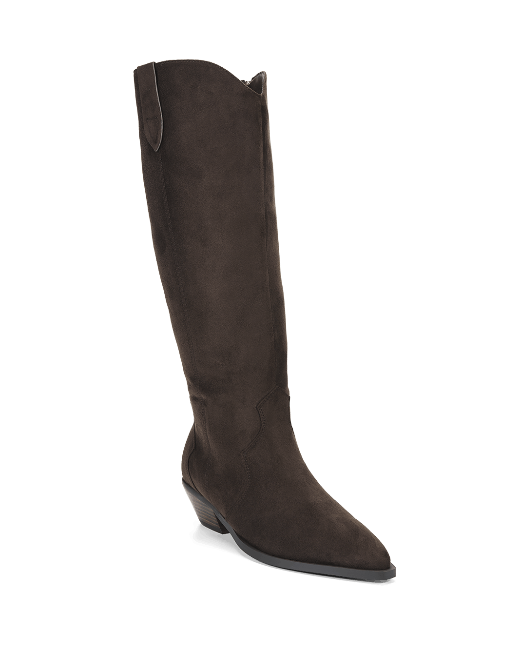 HELIX EXTENDED CURVE - DARK CACAO SUEDE