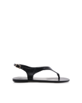 HILLA - MATTE BLACK CROC