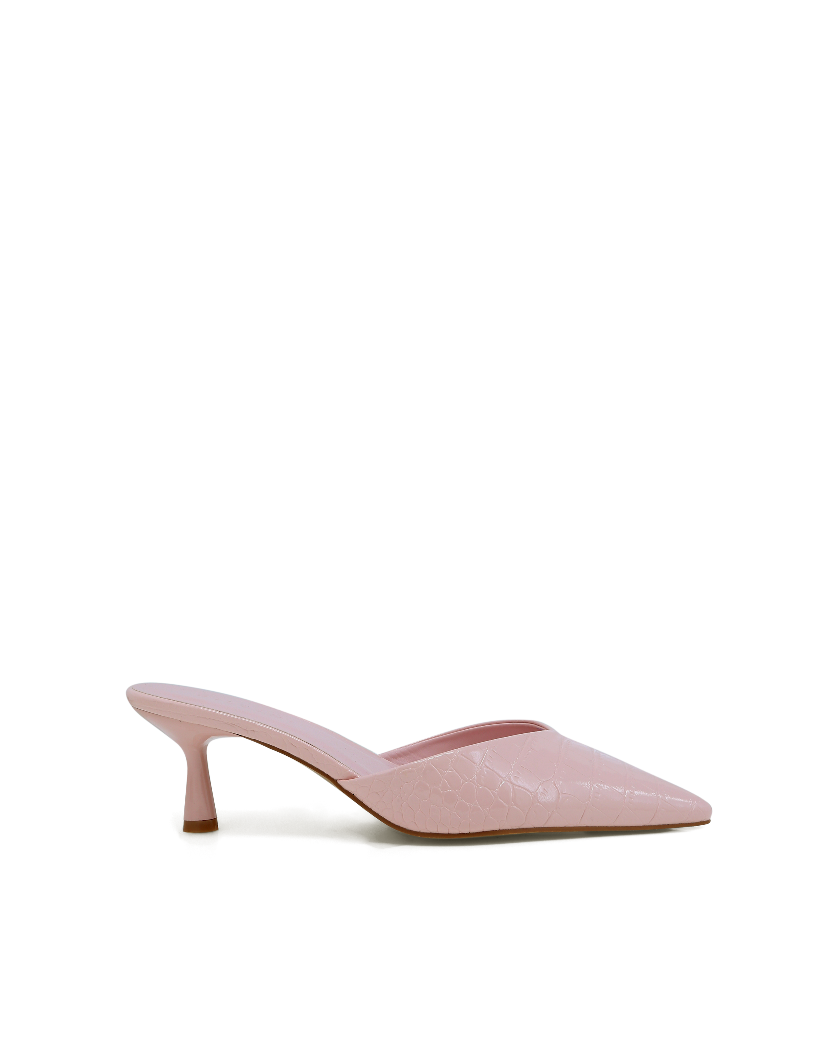 KATARINA - PALE PINK PATENT CROC