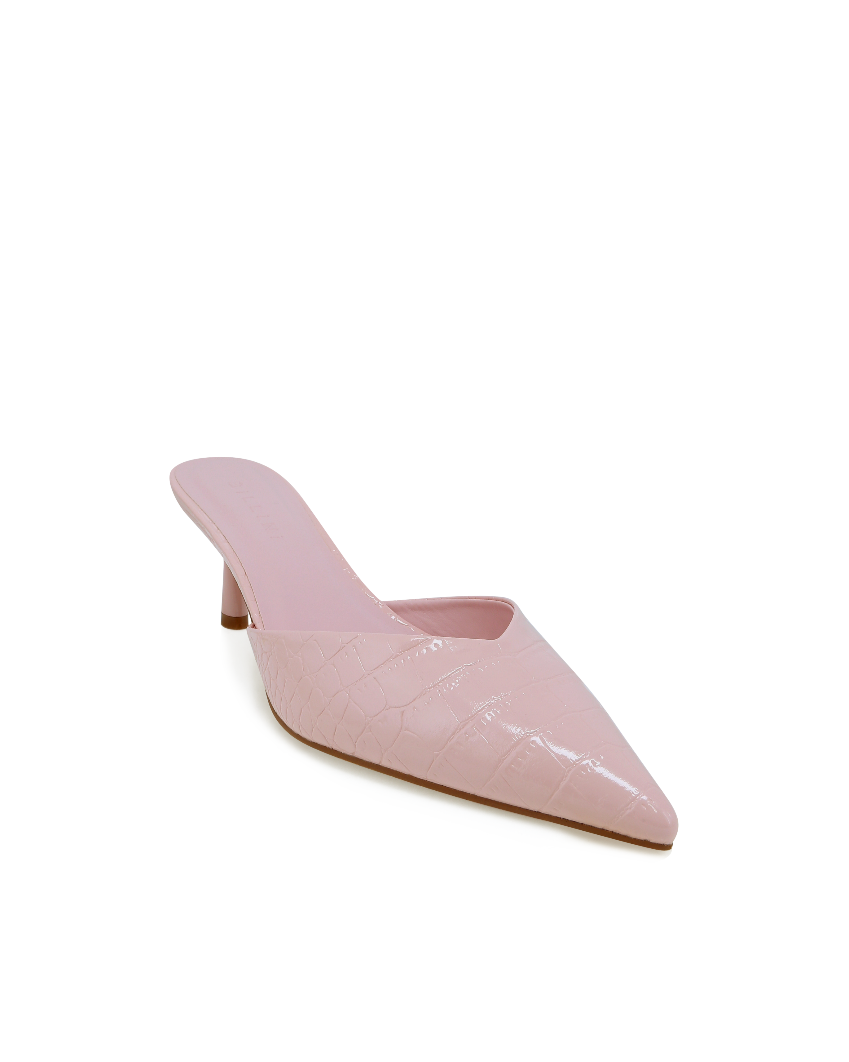 KATARINA - PALE PINK PATENT CROC