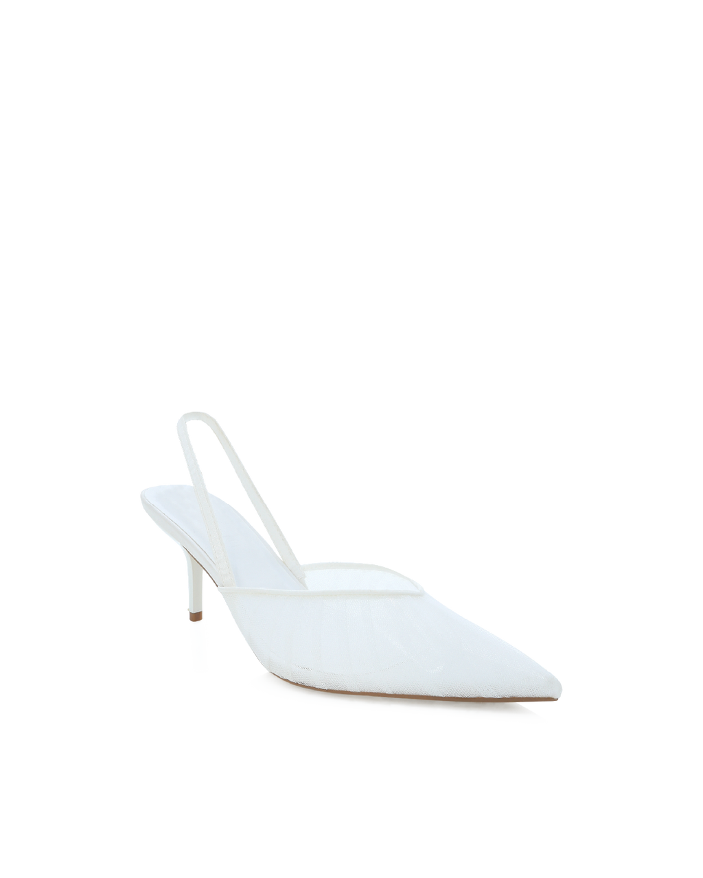LIONEL - IVORY MESH-IVORY SATIN