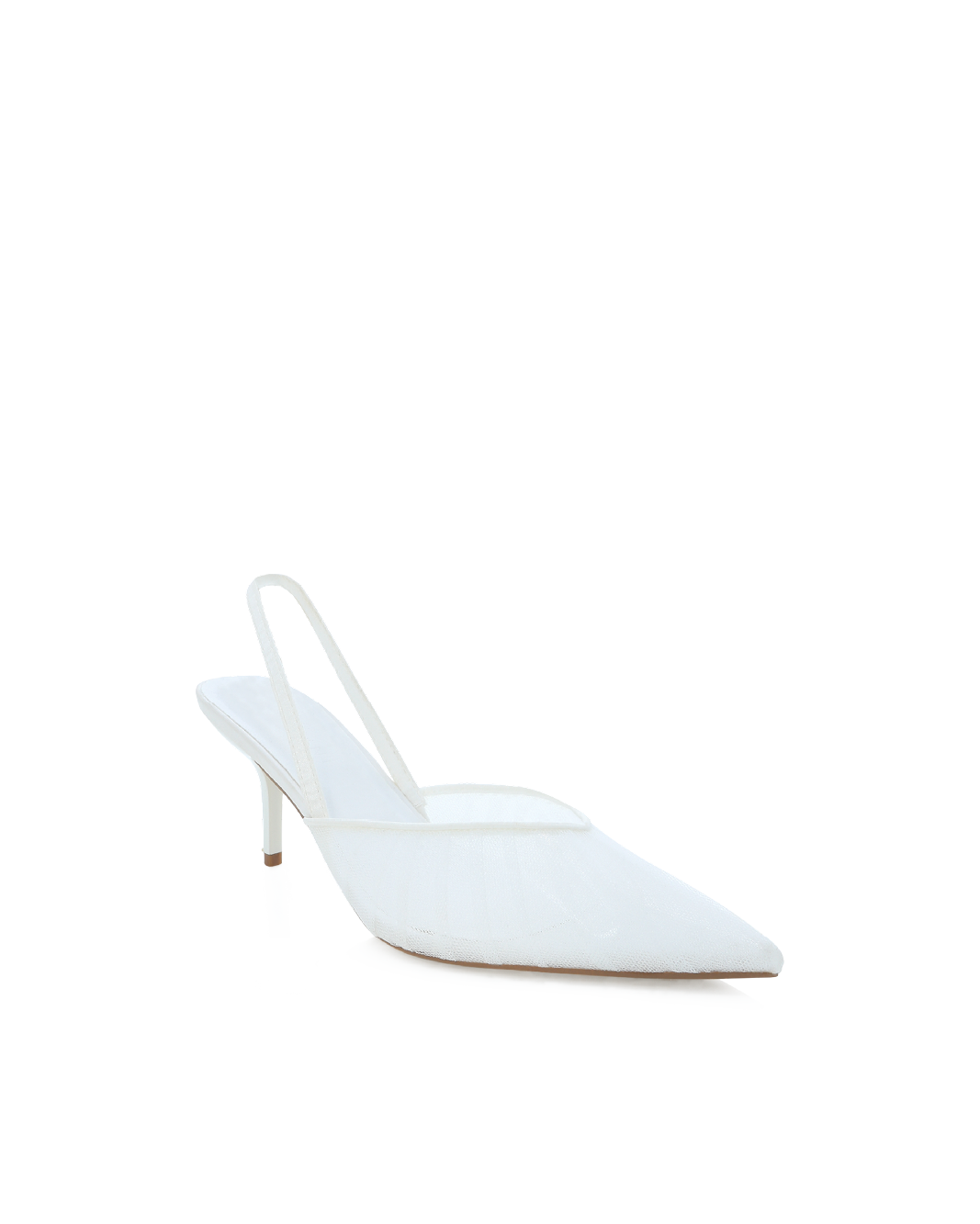 LIONEL - IVORY MESH-IVORY SATIN