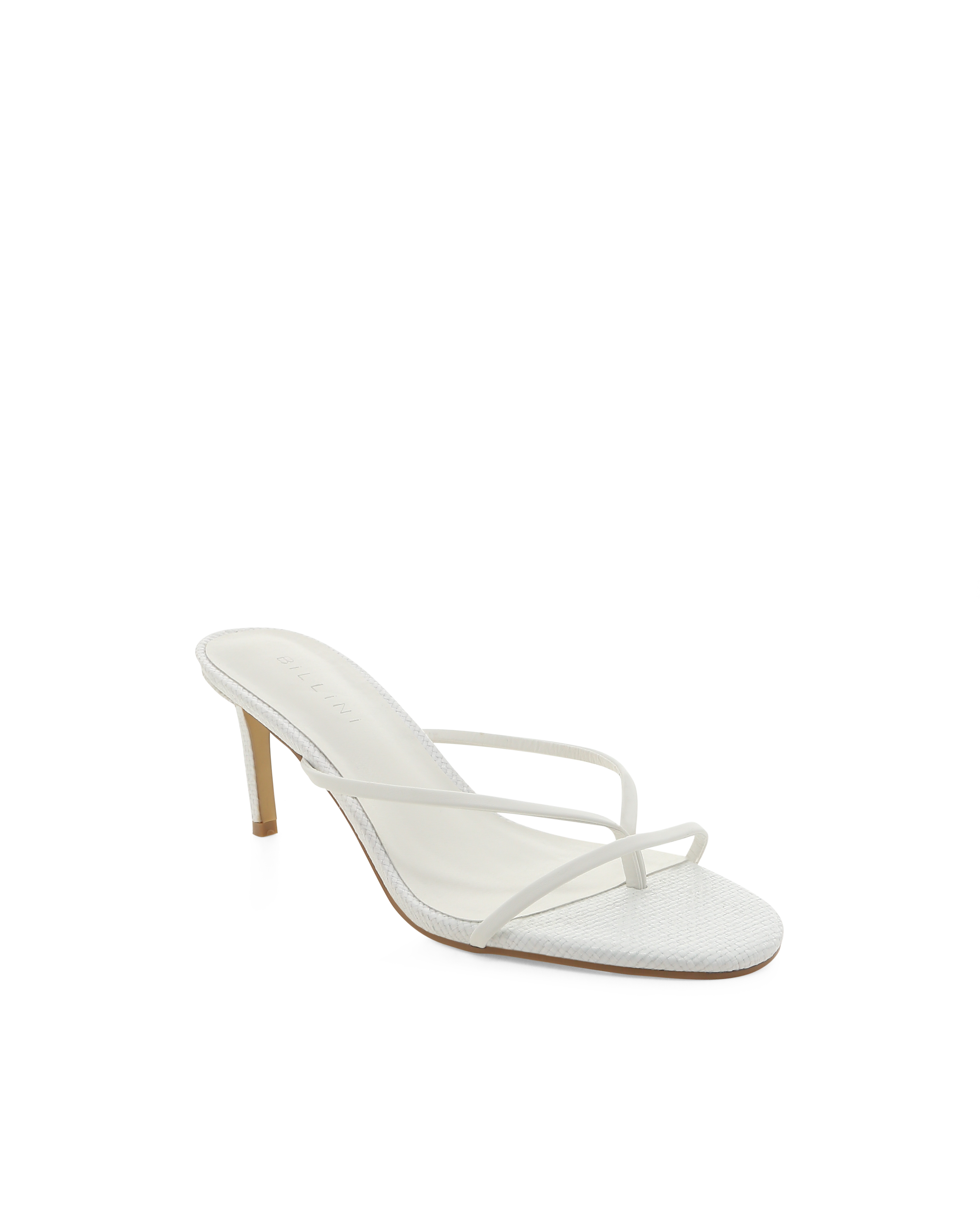 ROMEO - WHITE-WHITE RAFFIA
