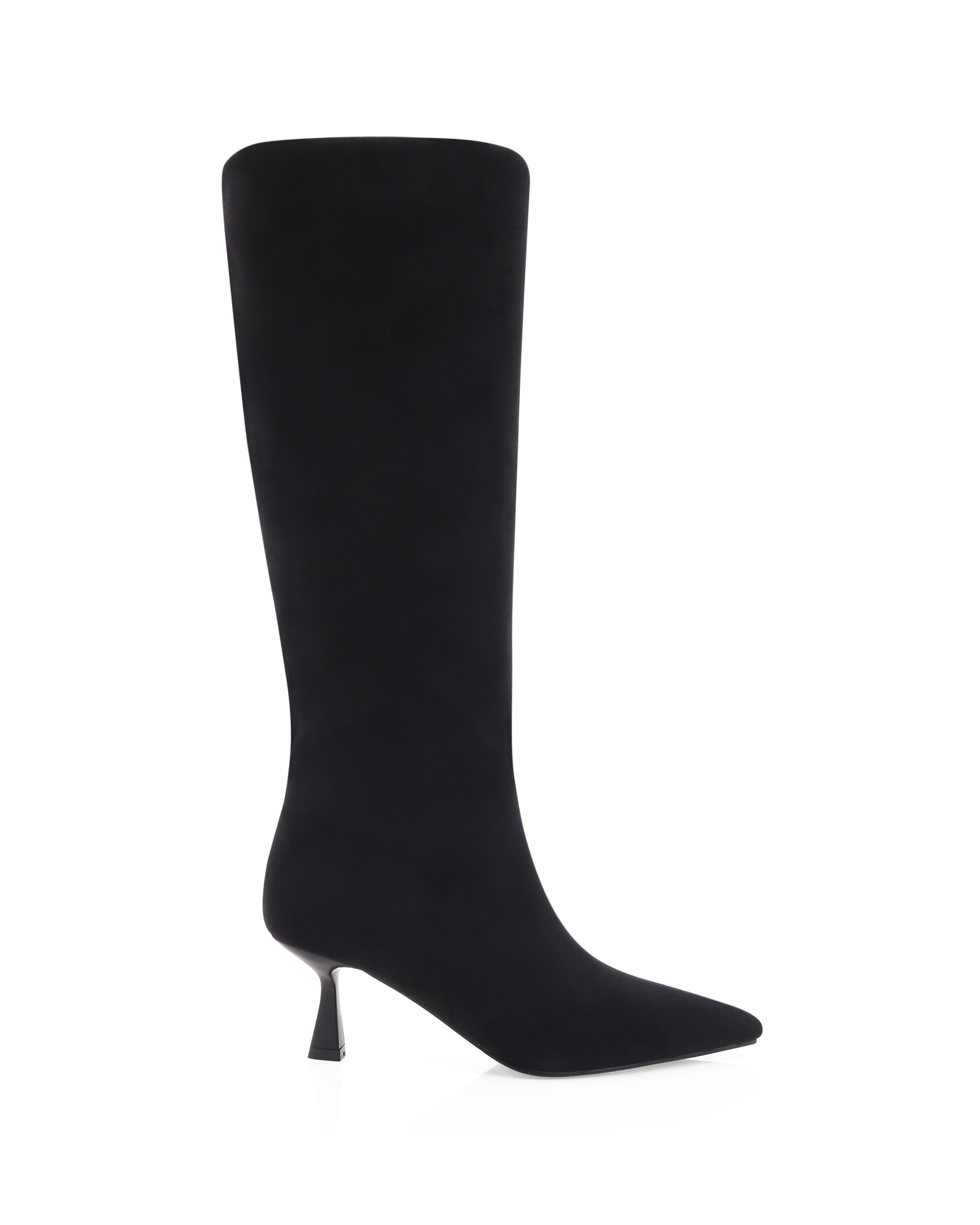 PORTIE - BLACK SUEDE