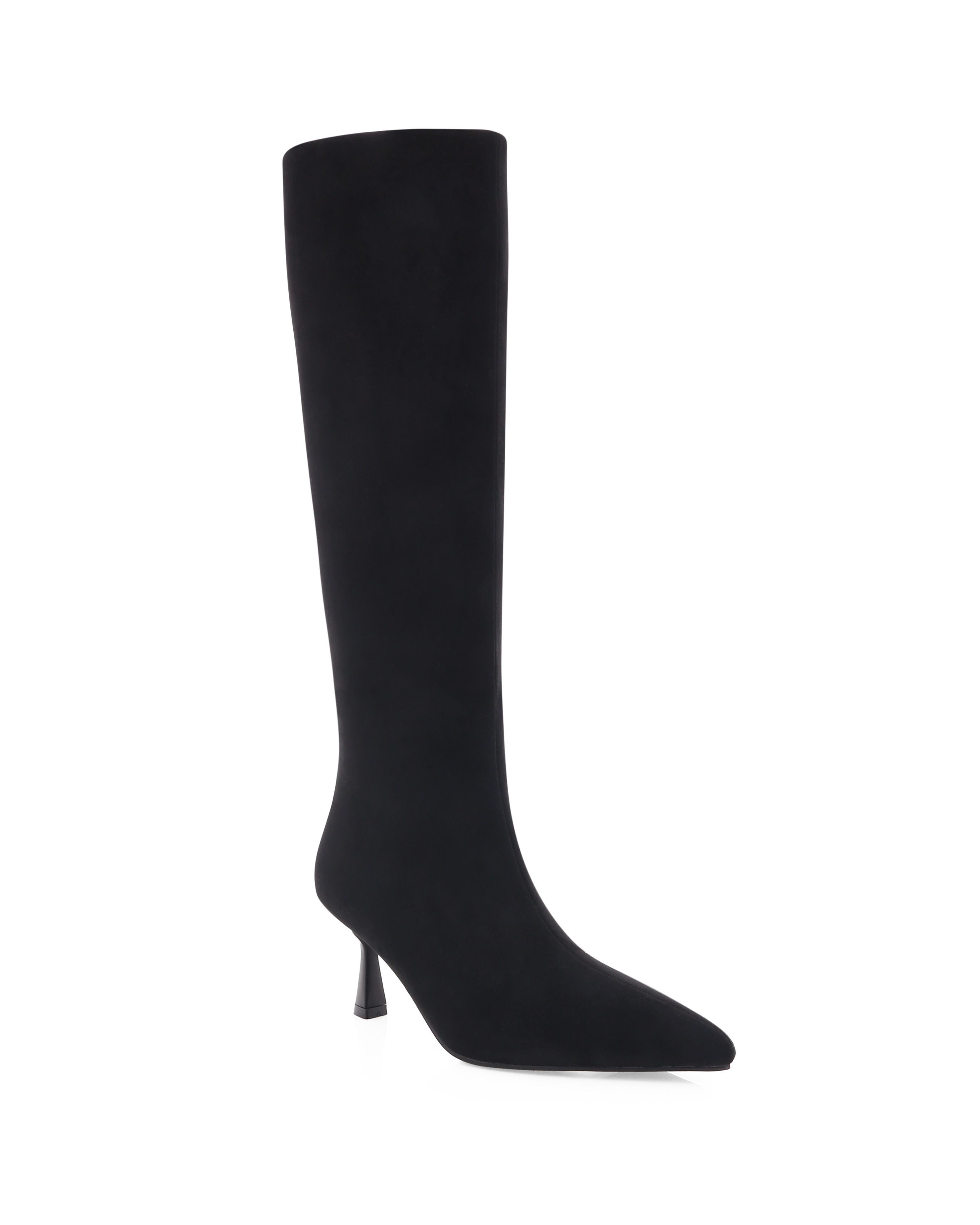 PORTIE - BLACK SUEDE