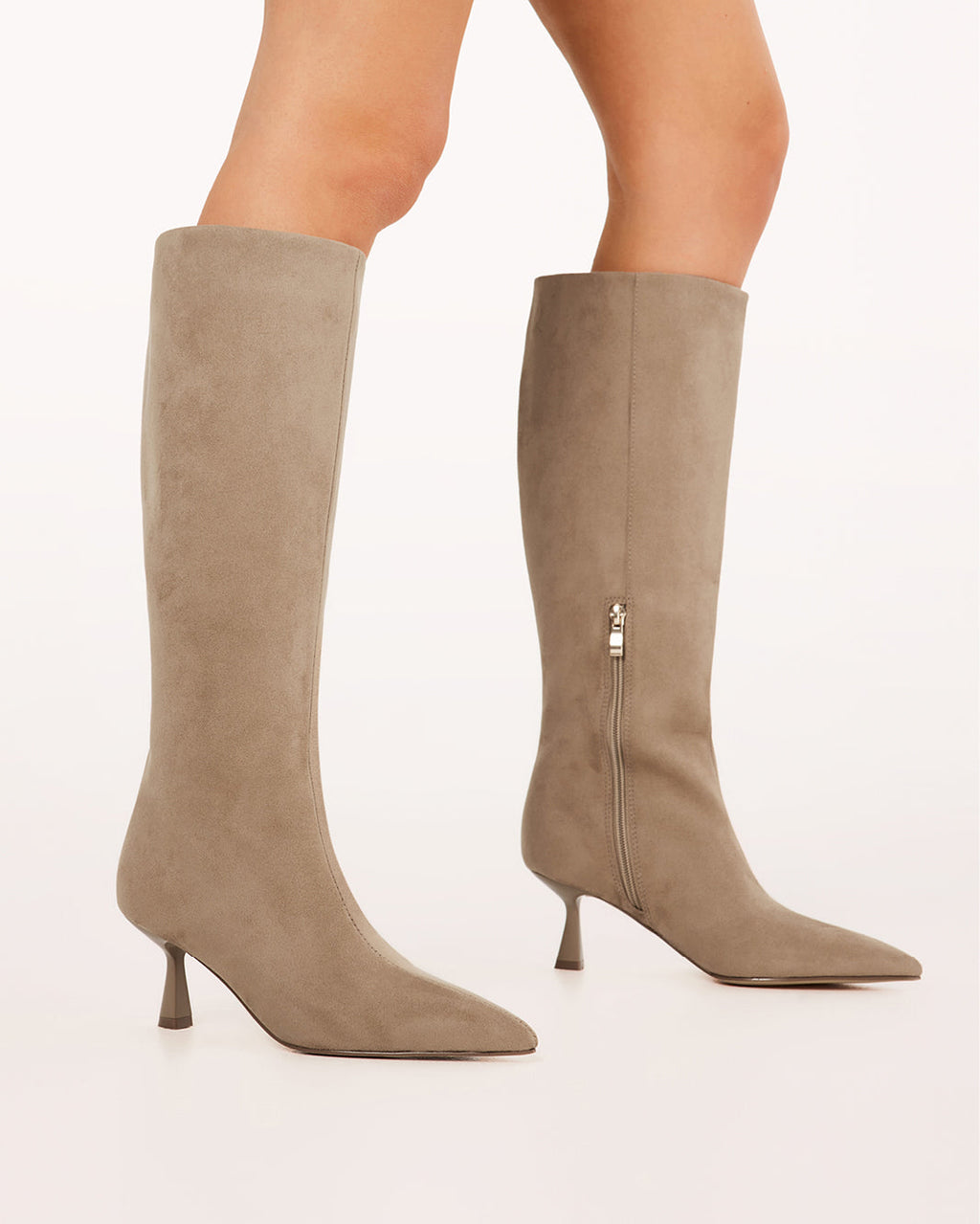 PORTIE - STONE SUEDE
