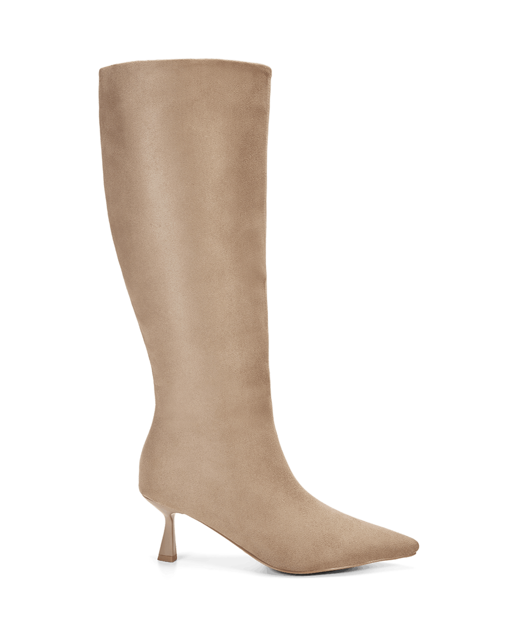 PORTIE CURVE - STONE SUEDE