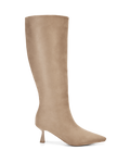 PORTIE CURVE - STONE SUEDE