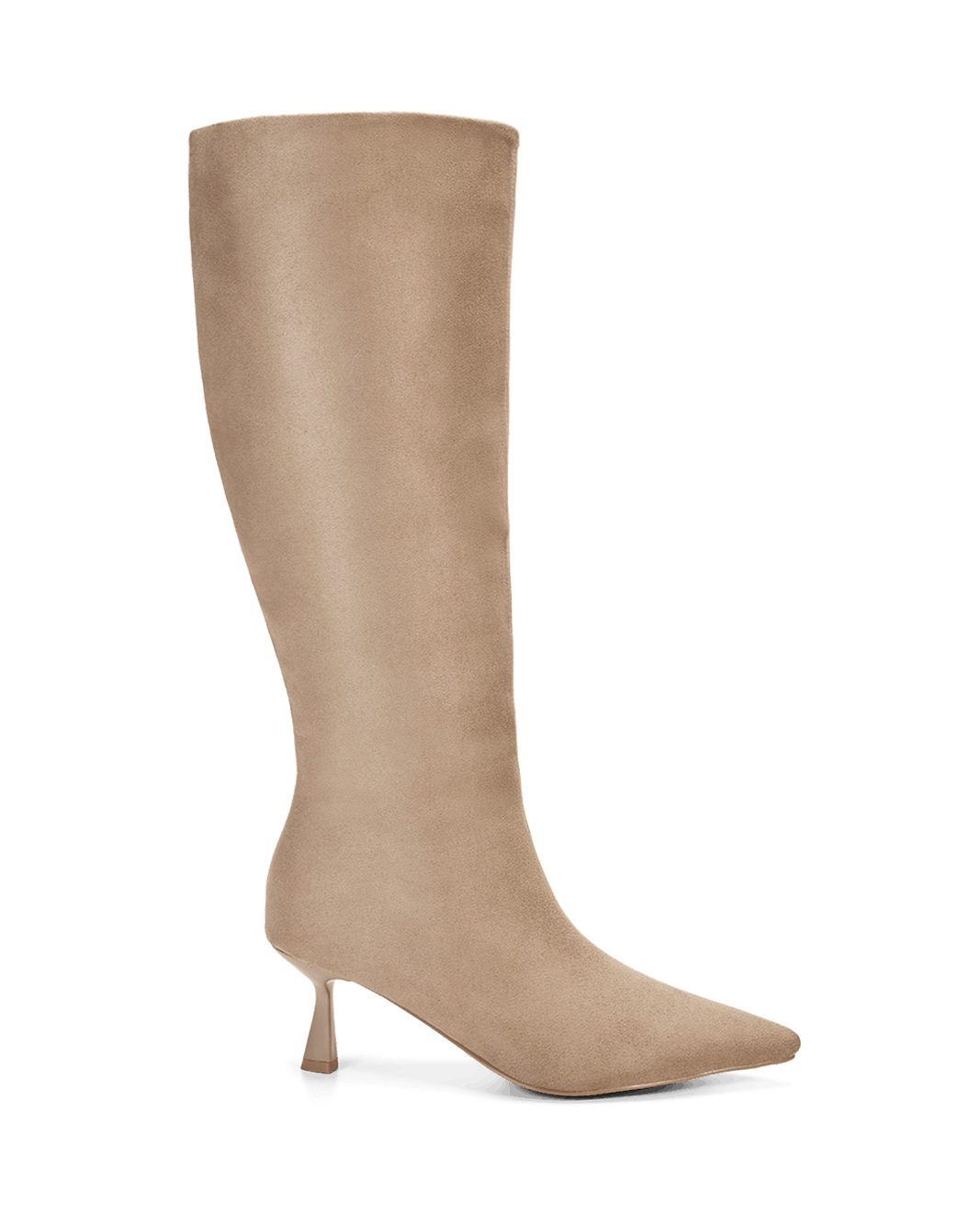 PORTIE CURVE - STONE SUEDE