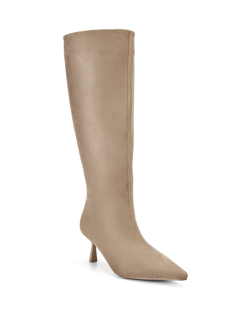 PORTIE CURVE - STONE SUEDE