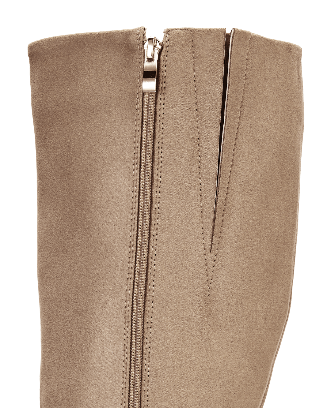 PORTIE CURVE - STONE SUEDE