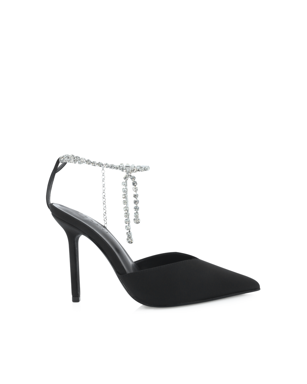 QARA - BLACK SATIN
