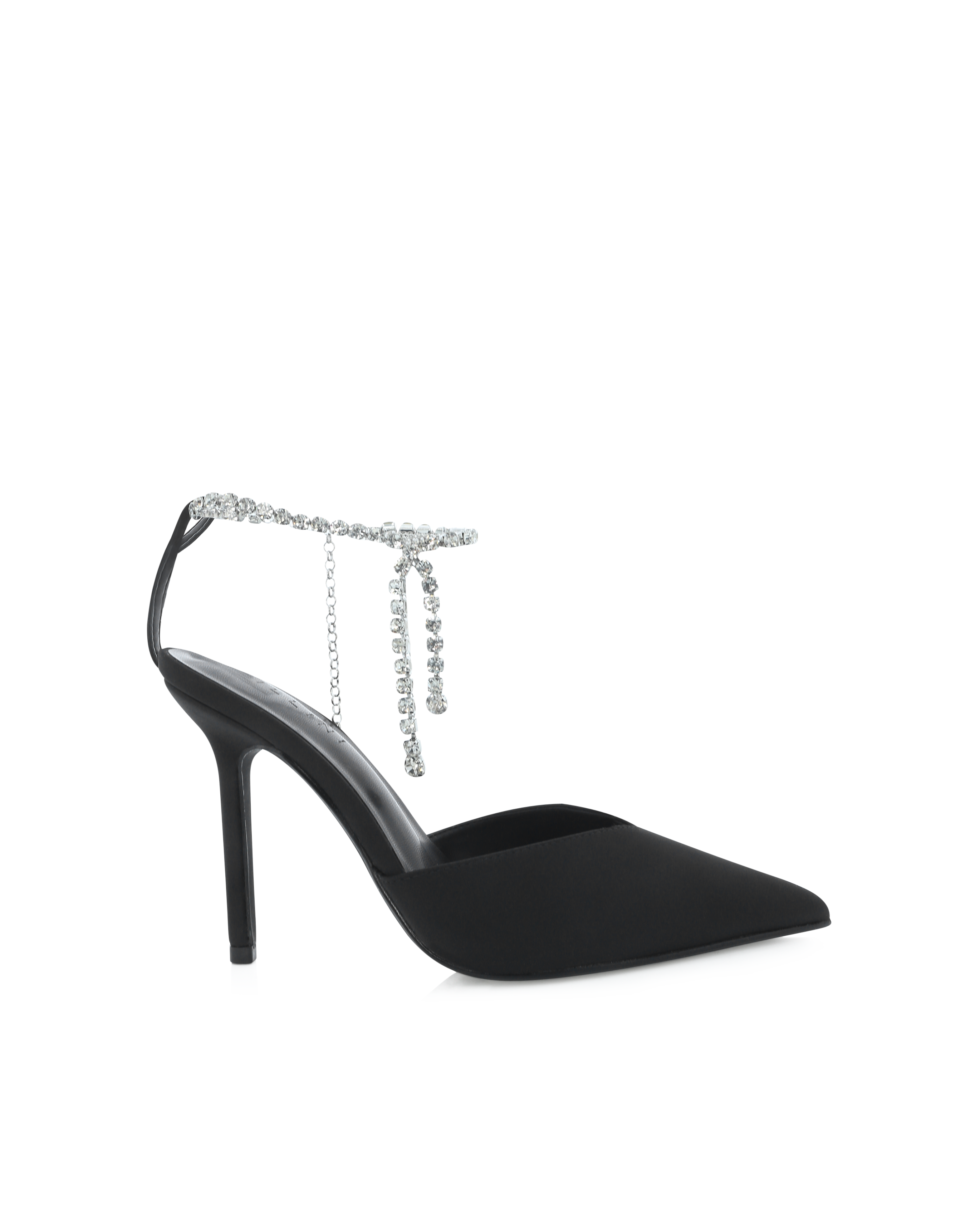 QARA - BLACK SATIN