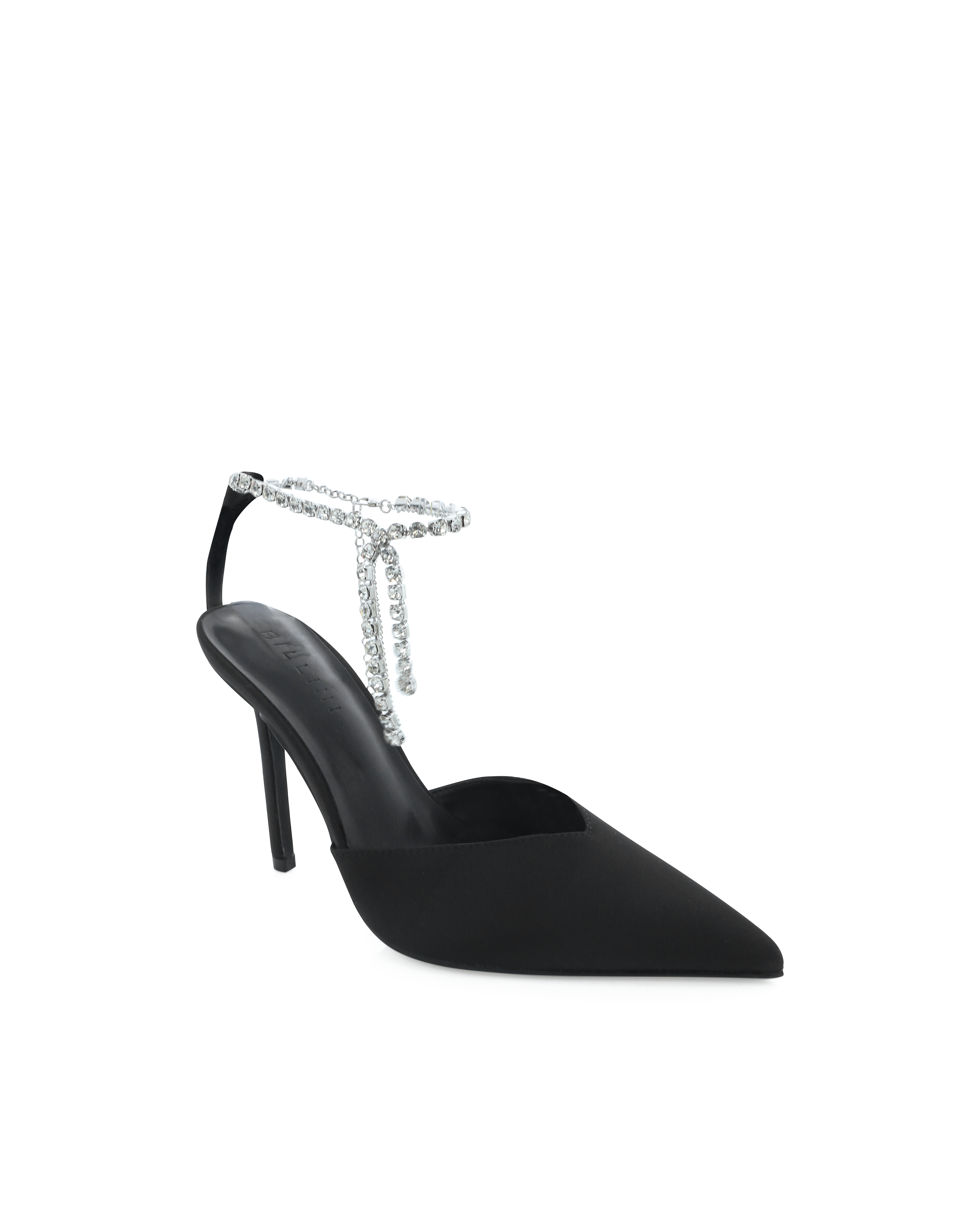 QARA - BLACK SATIN